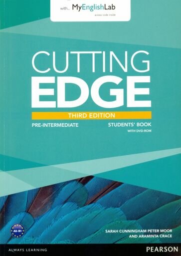 Cunningham, Moor - Cutting Edge. Pre-intermediate. Students' Book with MyEnglishLab access code +DVD