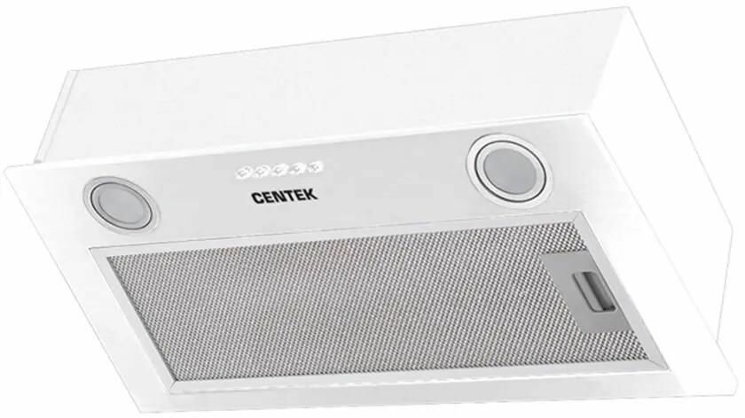 Встраиваемая вытяжка CENTEK CT-1850-52, управление кнопочное, белый