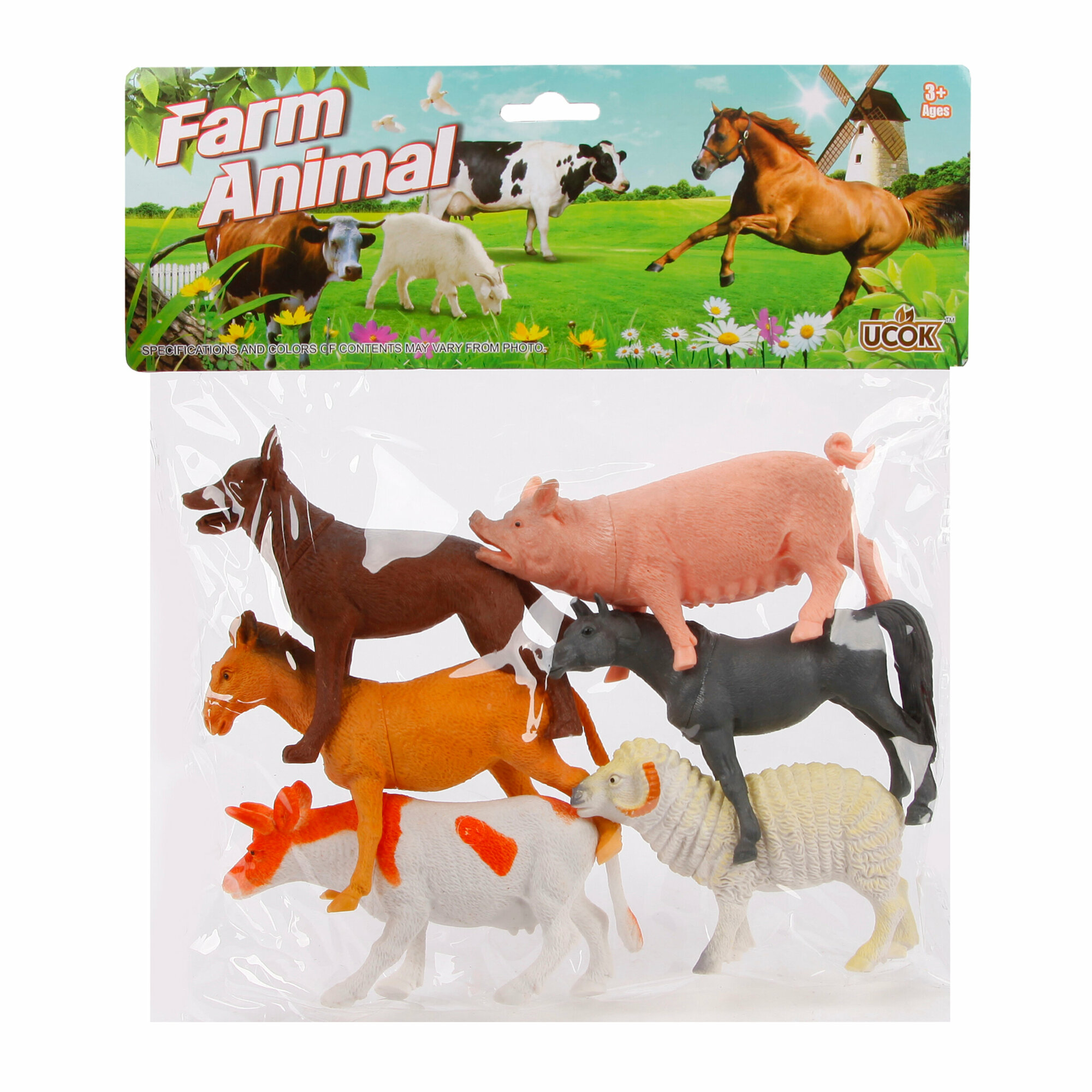 Набор фигурок Наша Игрушка домашних животных Farm animal - фото №3