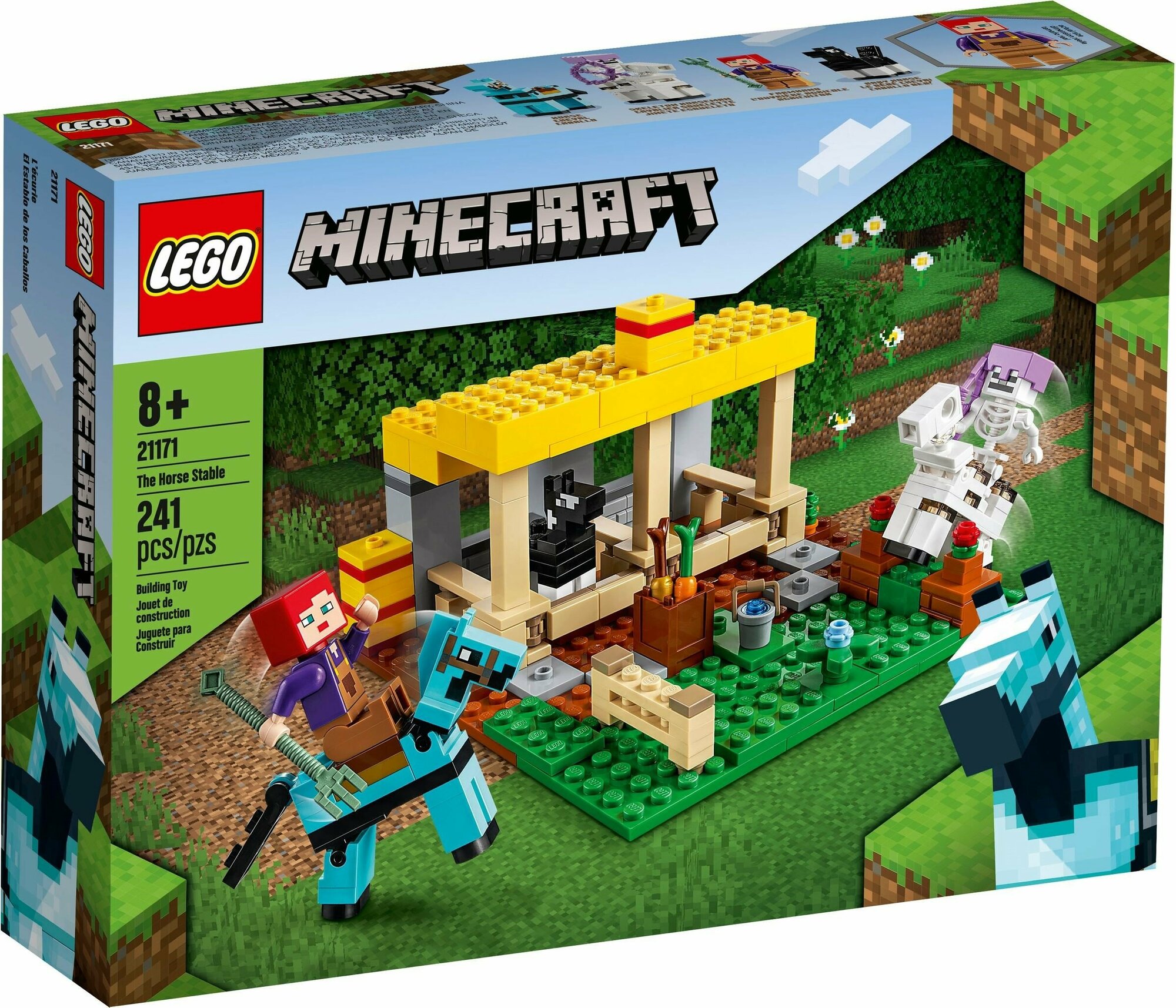 Конструктор LEGO Minecraft 21171 Конюшня