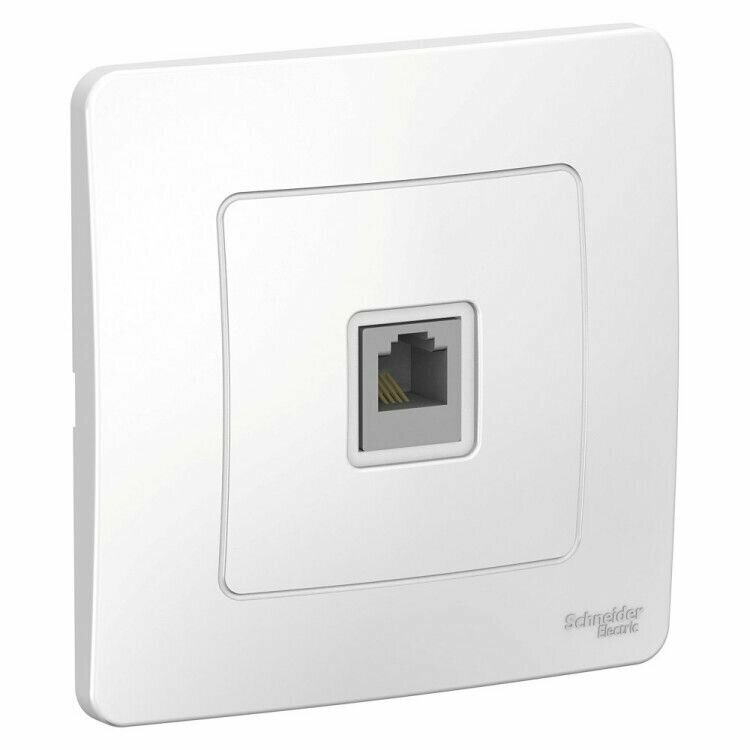 фото Розетка TF, Белый BLANCA