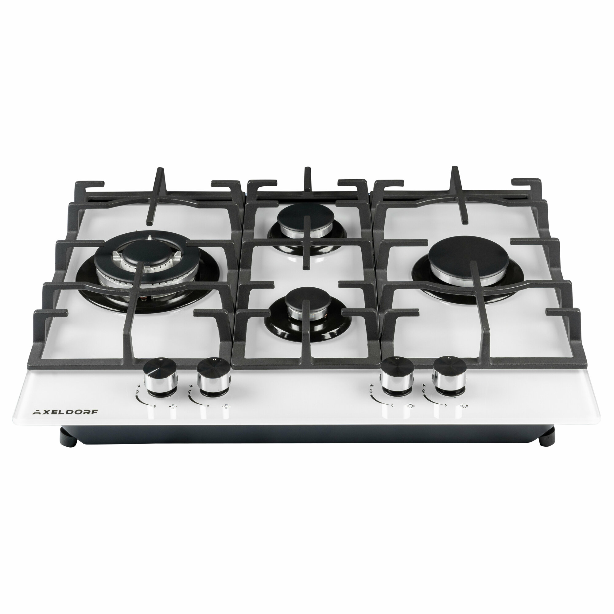 фото Варочная поверхность газовая AXELDORF GH-0603-3 WHITE LUXE