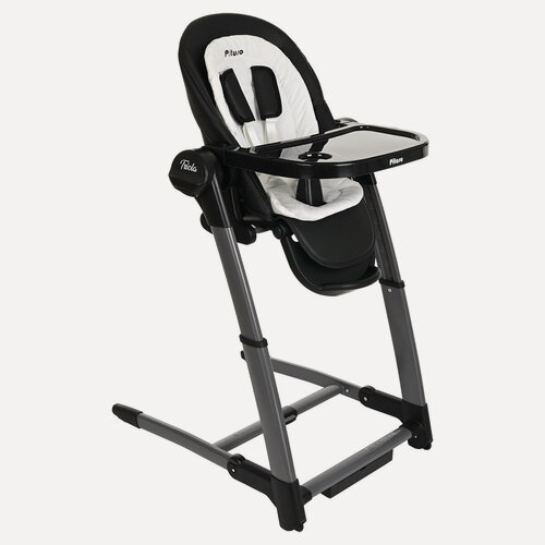 Изображение товара Стульчик для кормления Pituso Triola 3 в 1 белый/чёрный