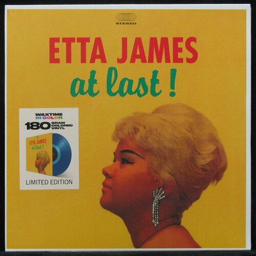 Виниловая пластинка WaxTime In Color Etta James – At Last! (coloured vinyl)