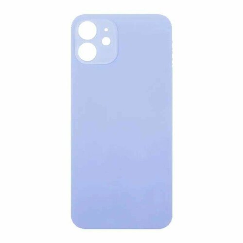 Задняя крышка для iPhone 12, стекло, цвет фиолетовый, 1 шт. задняя крышка для iphone 12 mini фиолетовый