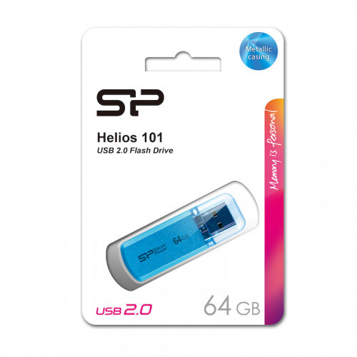 Флешка USB 2.0 Silicon Power 64 ГБ Helios 101 ( SP064GBUF2101V1B )