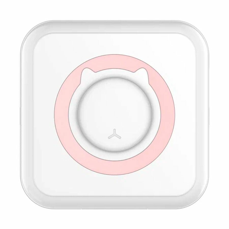 Детский мини-принтер для фотографий Kid Joy 200DPI Bluetooth 51 поддержка приложения (C15) Pink