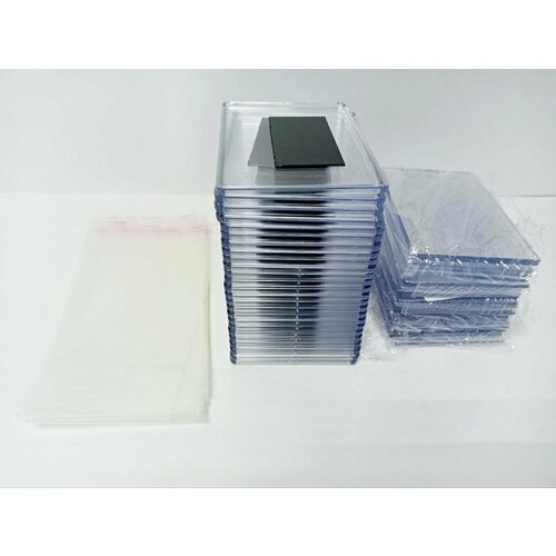 Заготовка под вставку фото магнит акриловый 105x70 мм прозрачный упаковка 25 штук 1320₽