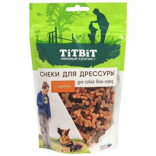 Лакомство для собак Titbit 100г всех пород снеки для дрессуры с индейкой мука здравница кукурузная рисовая гречневая пшеничная гороховая 550 г
