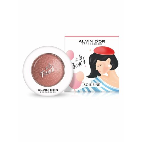 Запеченные румяна Baked Blush Soie Fine A LA FRENCH набор cosmo llama запечённые румяна и кисть