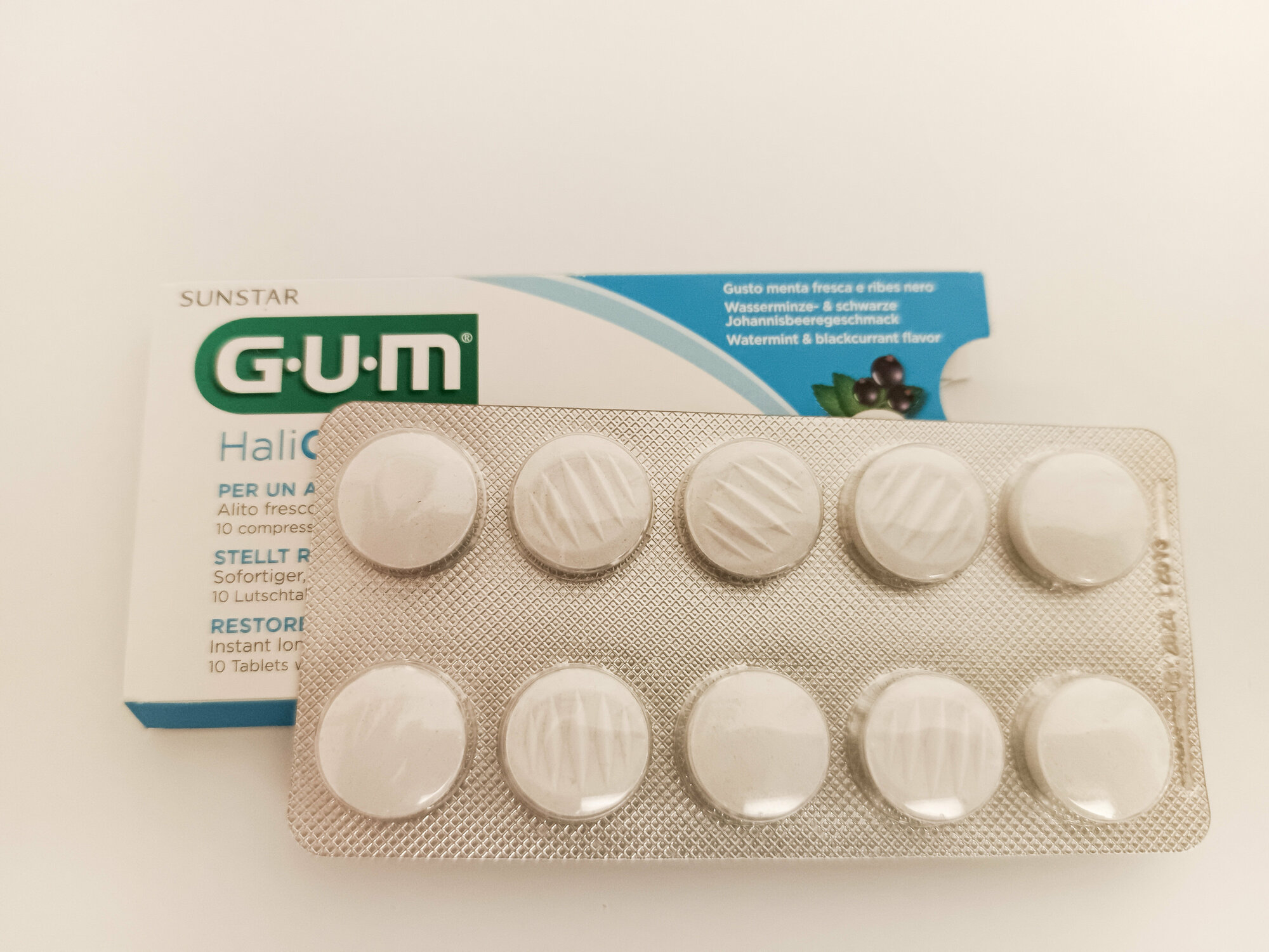 Таблетки для свежести дыхания GUM Halicontrol - фотография № 4