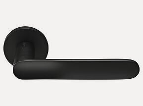 Изображение товара Ручка дверная Morelli MH-59-R6 BL черный, ручка для двери комплект, фурнитура