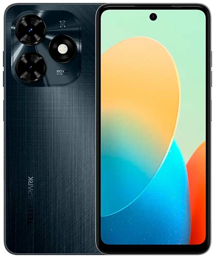 Смартфон Tecno Spark 20c 8+128 черный