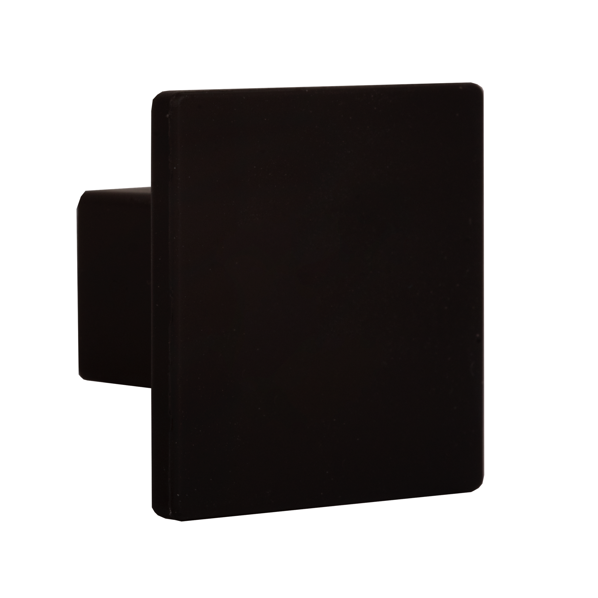 фото Ручка-кноб К-6 пластик цвет матовый черный