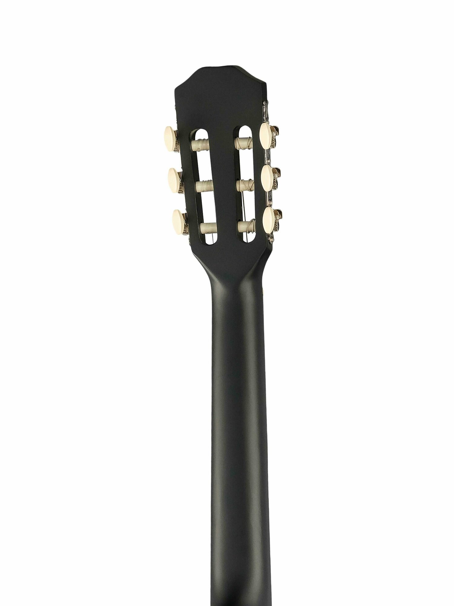 Классическая гитара с чехлом, ремнем, тюнером, черная матовая, Foix FCG-2038CAP-BK-MAT