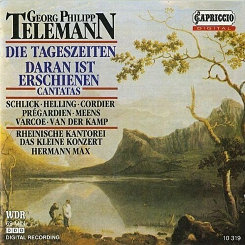 AUDIO CD G. Ph. Telemann: Die Tageszeiten, Daran ist erschienen. 1 CD