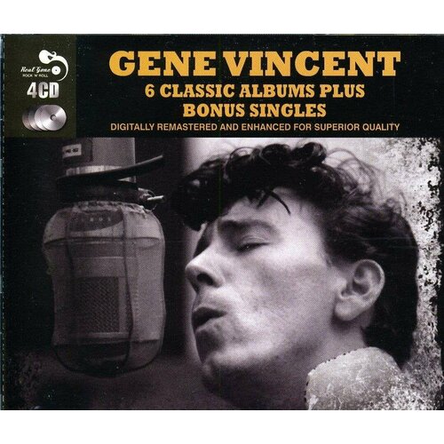 Audio CD Gene Vincent - Six Classic Albums (4 CD) audio cd chuck berry four classic albums 2 cd