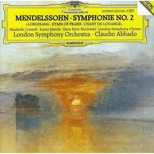 Audio CD Felix Mendelssohn Bartholdy (1809-1847) - Symphonie Nr.2 Lobgesang (1 CD)