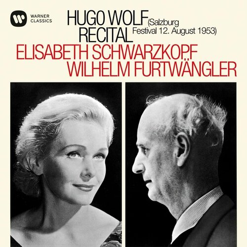 Audio CD Elisabeth Schwarzkopf & Wilhelm Furtw ngler - Hugo Wolf Recital Salzburg 1953 (1 CD)