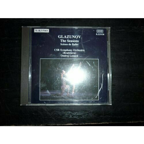 AUDIO CD Glazunov: The Seasons; Scenes de Ballet, Op. 52. 1 CD