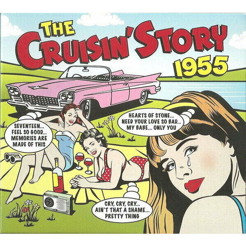 AUDIO CD Various Artists: The Cruisin' Story 1955. 2 CD gary r clair de femme