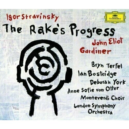 AUDIO CD Stravinsky: The Rake's Progress. Bryn Terfel, Ian Bostridge. London Symphony Orchestra, John Eliot Gardiner. 2 CD christie agatha three act tragedy