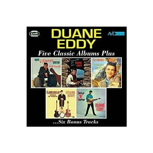 Audio CD Duane Eddy - Five Classic Albums Plus (2 CD) audio cd stan getz 1927 1991 four classic albums fourth set 2 cd