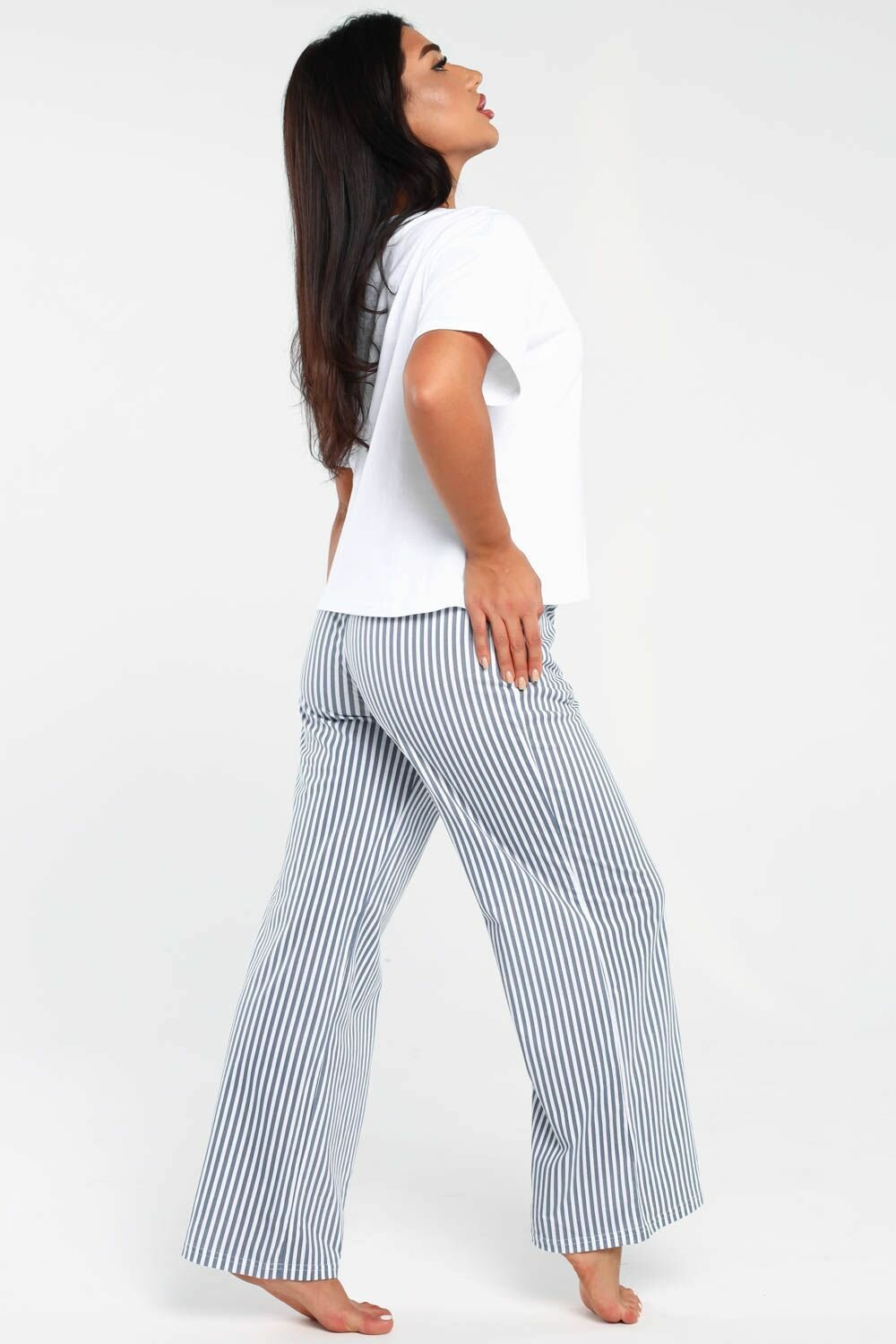 Пижама DIANIDA М-799 размеры 44-54 (44, светло-серый) - фотография № 10