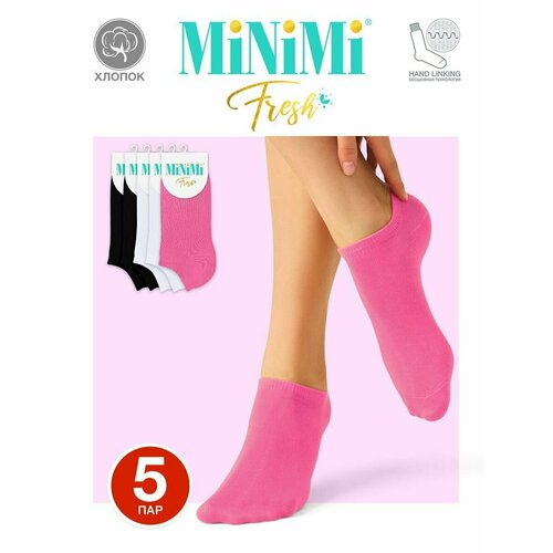 фото Носки minimi, 5 пар, 5 уп., размер 35-38, мультиколор