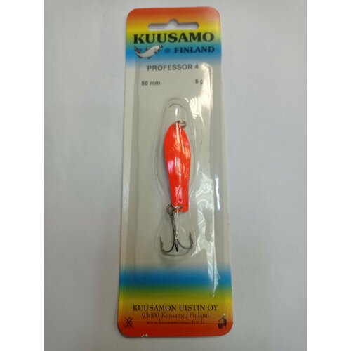 фото Блесна "kuusamo" для ловли форели, щуки и судака. -1шт. -цвет fr-c