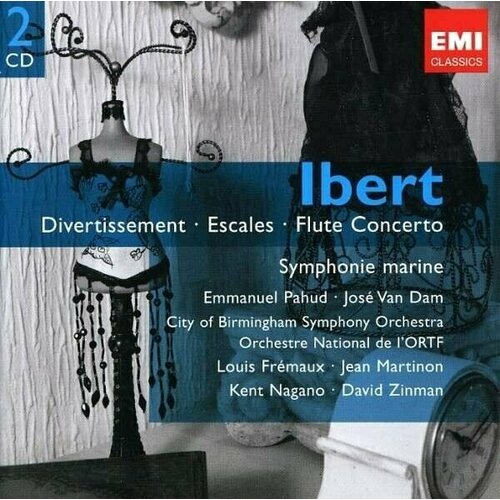 audio cd indy medee orchestral suite AUDIO CD IBERT, J, ORCHESTRAL WORKS - Fremaux / Martinon