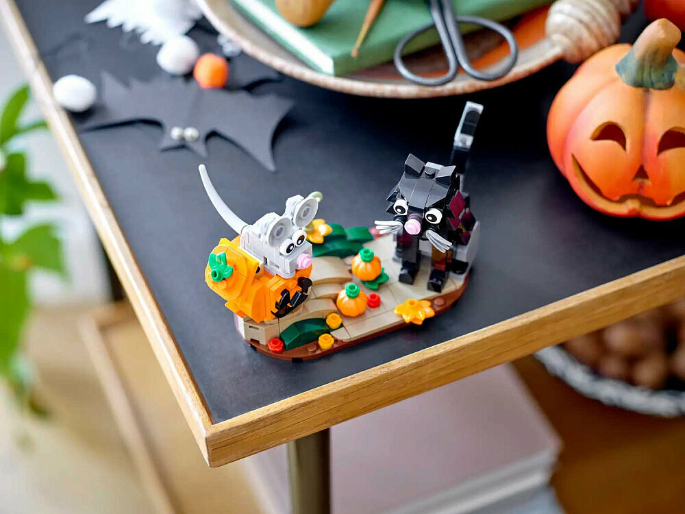 Конструктор Lego 40570 Хэллоуин Кошки-мышки — фото 11