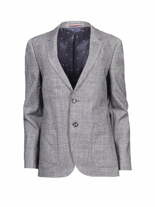 Пиджак TOMMY HILFIGER, размер 48, серый
