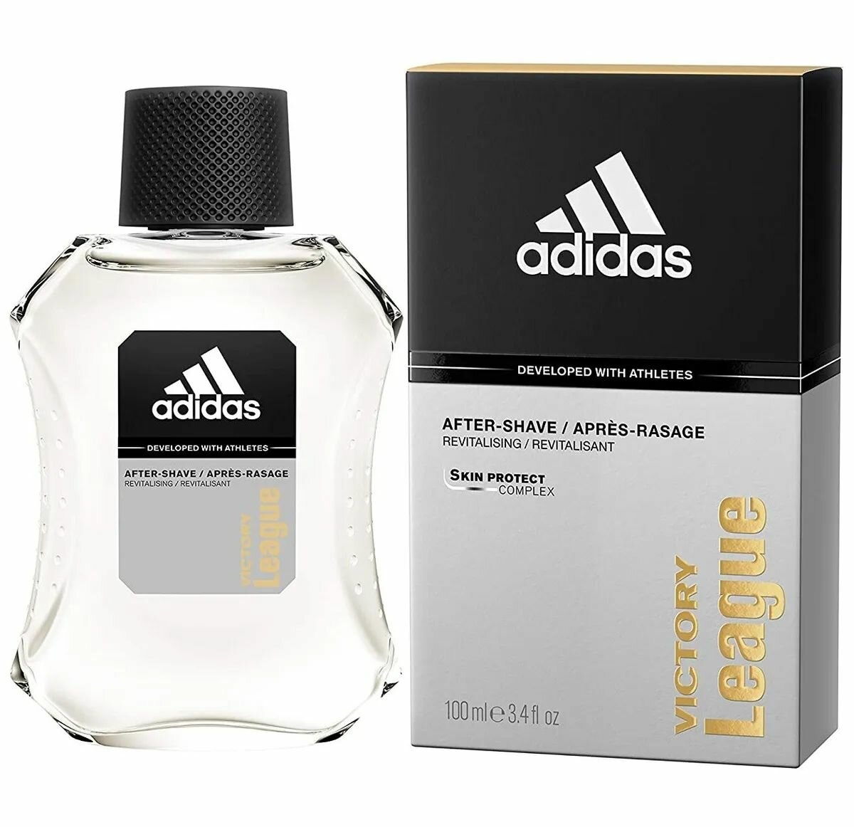 Лосьон после бритья ADIDAS Victory League After Shave skin protect 100 мл (Из Финляндии)