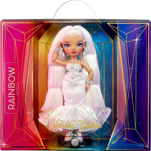 Кукла Rainbow High Holiday Edition Roxie Grand кукла братц тринити 2 из серии каникулы холидей вторая кукла 2006 bratz holiday 2nd edition trinity