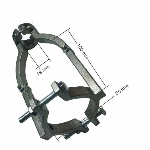 Адаптер сверл для квадратных отверстий станок для крепления дрели pit p0010001 50 мм