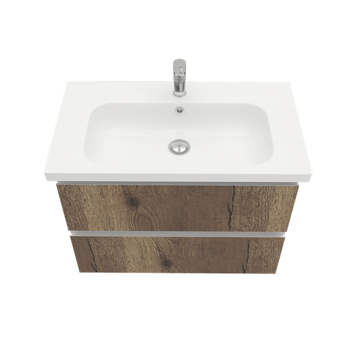 Тумба подвесная ELECTRA 80 под умыв-к Creavit Ideal 80 дуб Рока LE-WCAB-80-222 36970₽