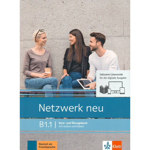 Netzwerk neu. B1.1. Kurs- und Ubungsbuch mit Audios und Videos inklusive Lizenzcode BlinkLearning | Dengler Stefanie