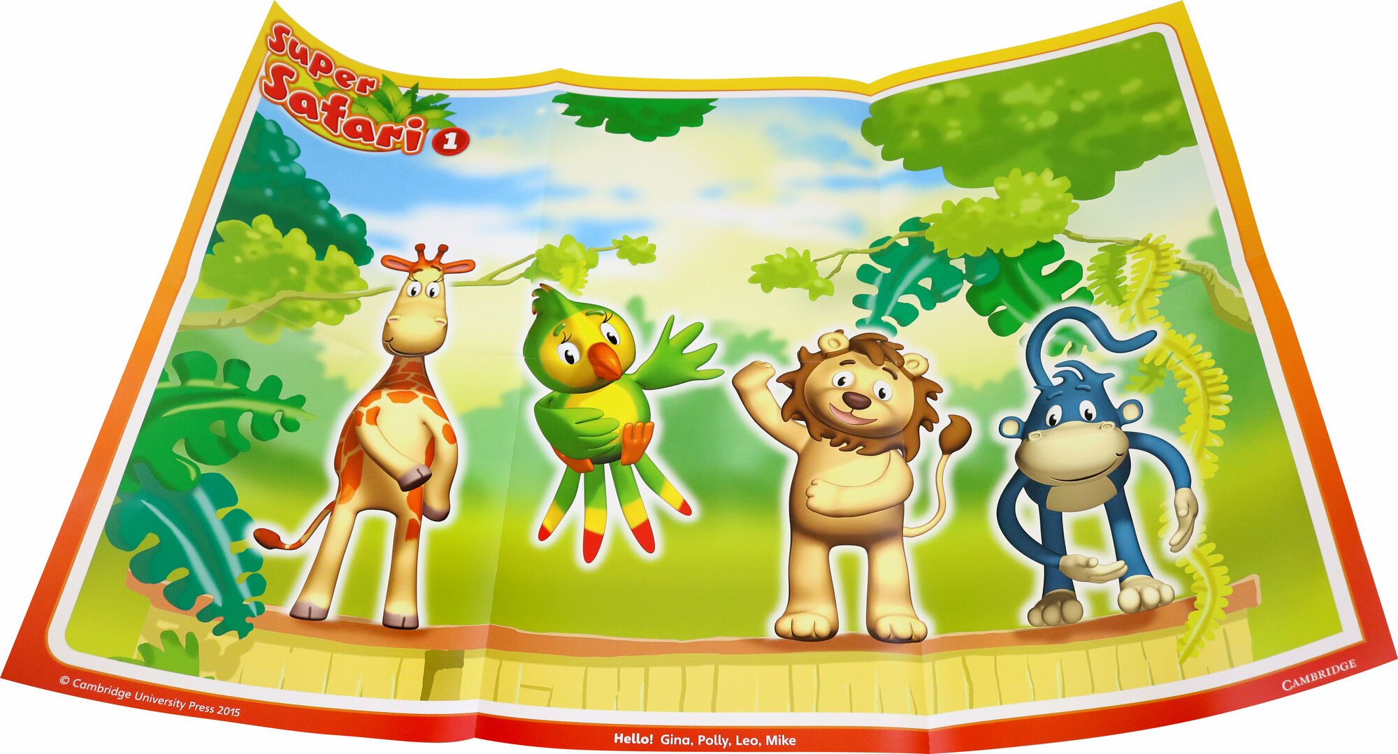 Puchta, Herbert "Super Safari: Level 1: Posters" мелованная - фото №3