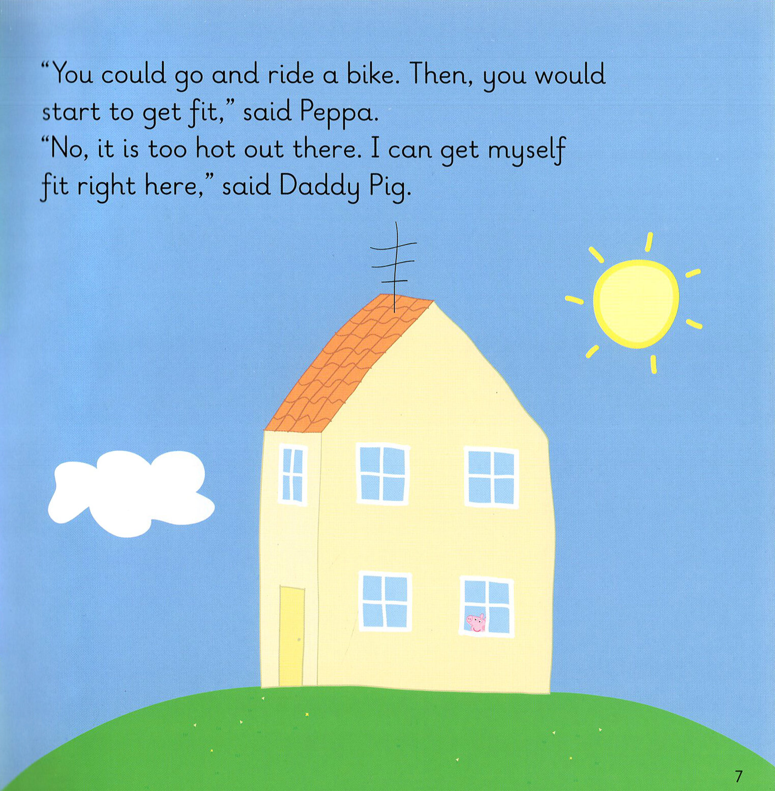 First Words with Peppa. Level 5. Daddy Pig Gets Fit - фото №3