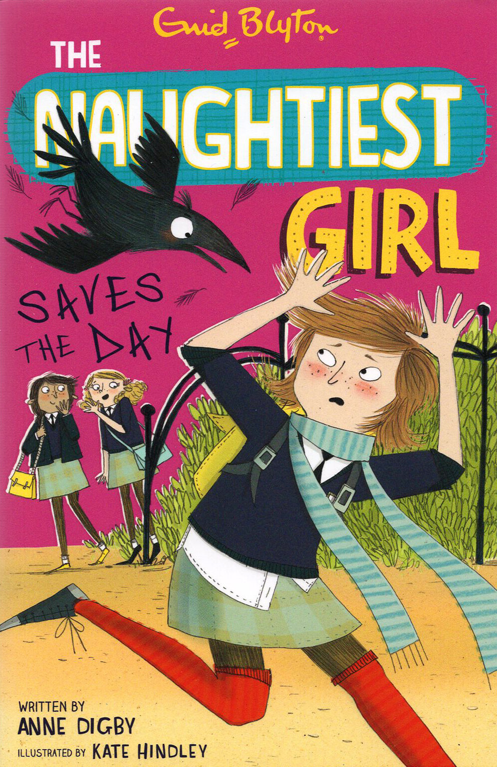 The Naughtiest Girl Saves The Day / Книга на Английском - фото №1