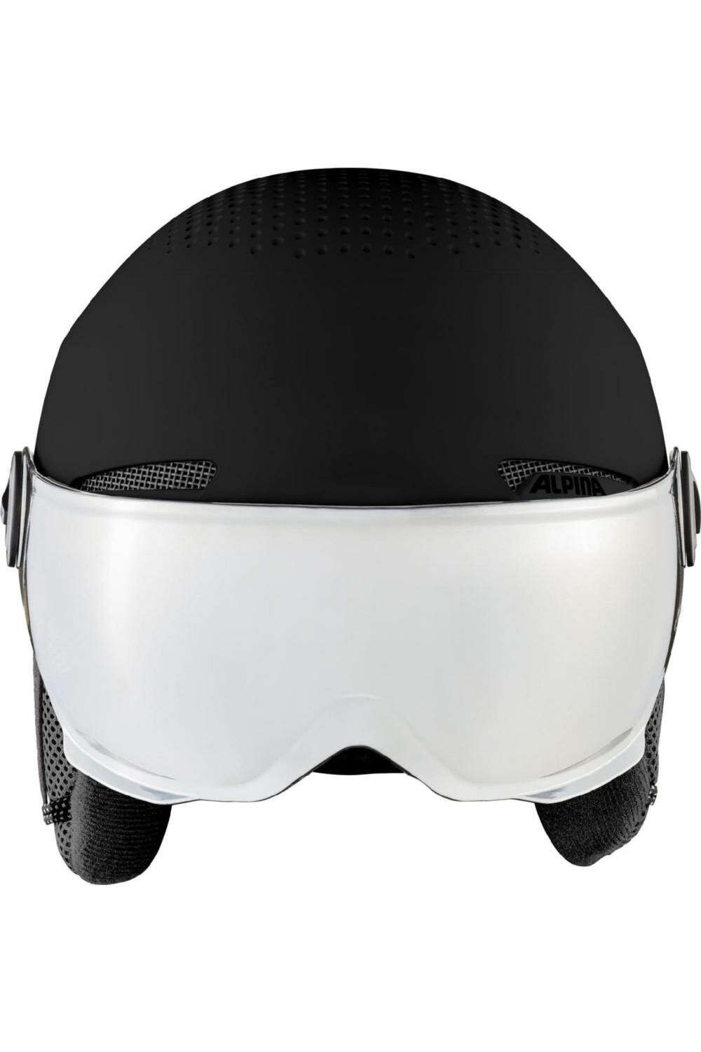 Шлем г.л./сноуб. Alpina Arber Visor Q-Lite р.:54-58 черный (A9228_30) - фото №3