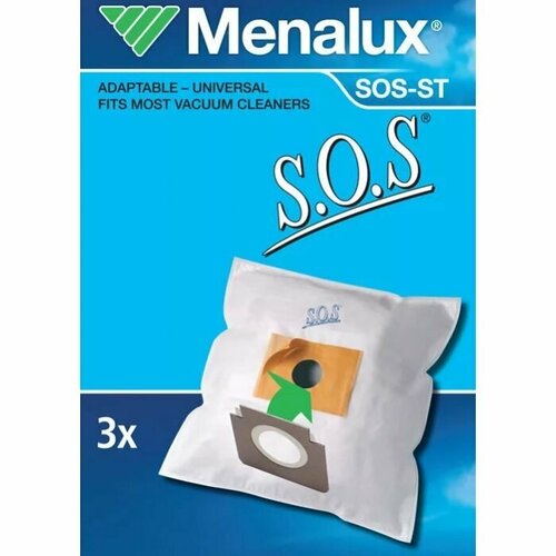 Мешки MENALUX SOS-ST для пылесоса Electrolux 9001966135 пылесборник menalux 4902