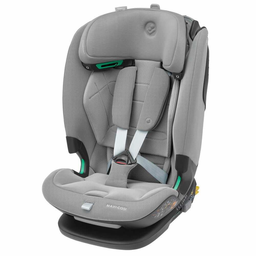 Автокресло группы 1/2/3 (9–36кг) Maxi-Cosi Titan Pro i-Size Authentic Grey/серый(2023)