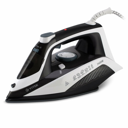 Утюг 2400ВТ керам Покрытие двойное С отпар Самооч противокап ЗАЩ от накипи VITEK 600900₽
