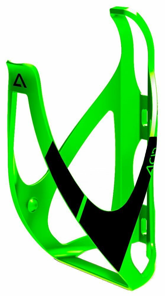 Флягодержатель CUBE ACID Bottle Cage HPP - matt green n black