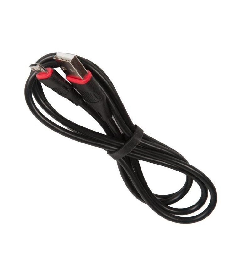 Cable / Кабель USB BOROFONE BX17 для Micro USB, 2.4A, длина 1 м, черный