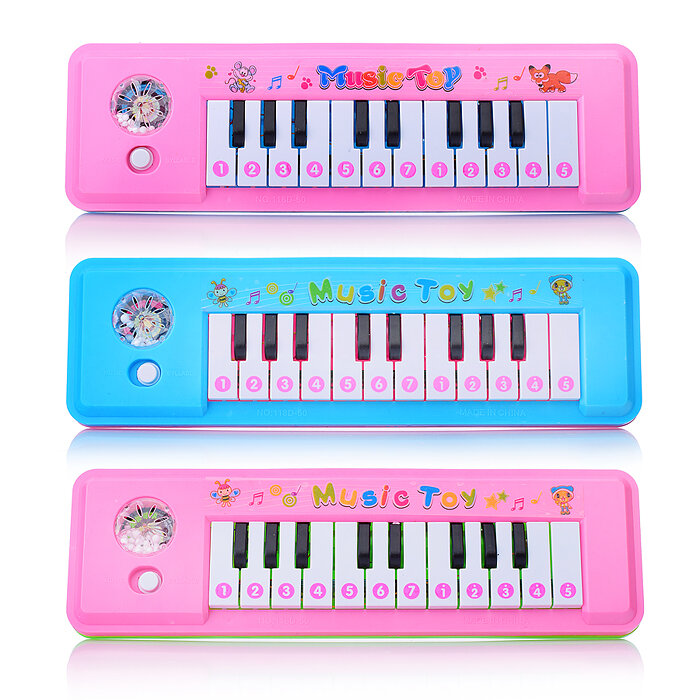Пианино 118D-50 "Цветные мелодии" в пакете