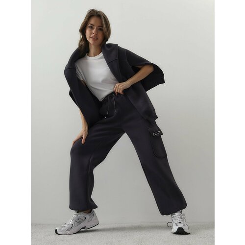 фото Брюки , размер 46/m, серый туше’