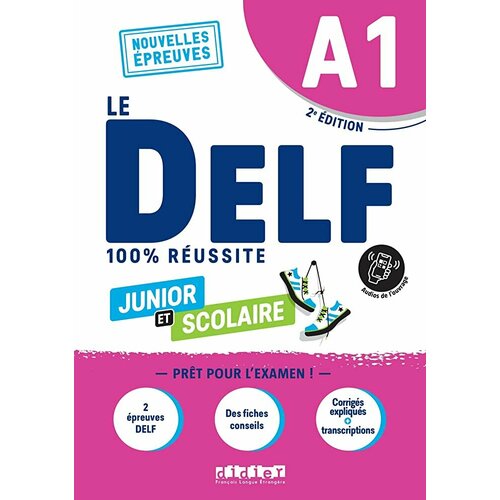 DELF A1 Ed2022 scolaire et junior Livre+didierfle. app